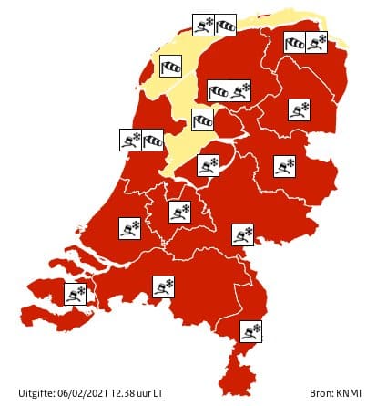 code rood