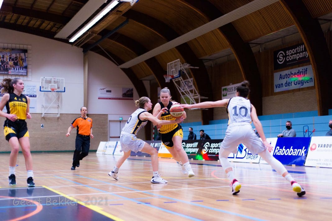 Rosalie Aandewiel had 12 punten tegen Groningen