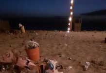 Autoriteiten grepen bewust niet in bij samenscholing op strand