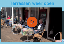 Terrassen weer open