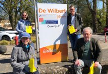 GB op pad met bloemzaadjes