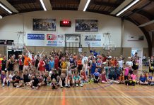 Basketbalclinic Grasshoppers met 110 kinderen groot succes