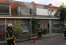 Brand in sloopwoningen Rijnsburg