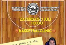 Basketbalclinic Henk Pieterse in sporthal Cleijn Duin
