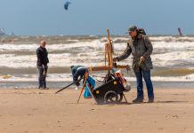 Katwijk En Plein Air, schilderen aan zee 2021 in DUNAatelier