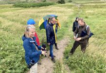 CDA Katwijk op pad met stichting Duinbehoud