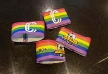 Aanvoerders regioclubs dragen komend seizoen regenboogband