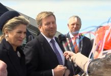 Willem-Alexander en Máxima bezoeken Katwijk