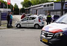 Aanrijding op kruising in ’t Heen
