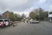 Flinke verkeerscontrole in Rijnsburg