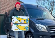 Voedselbank Katwijk gered met een gratis bus