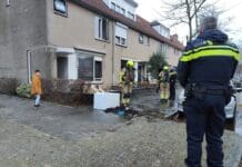 Woningbrand aan de Waterman