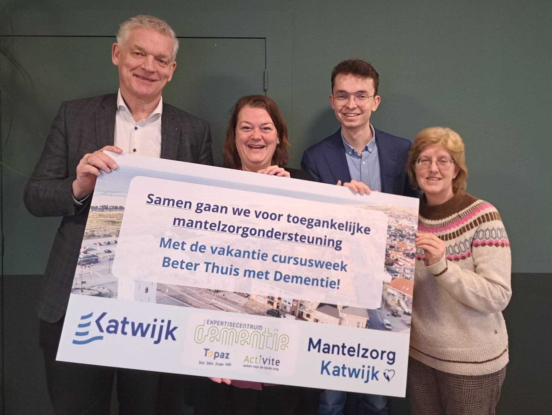 Persfoto - Nieuw aanbod in de hulp voor mantelzorgers