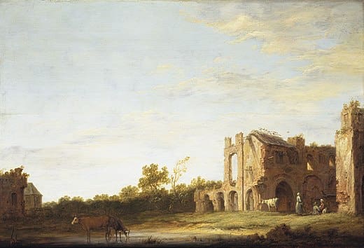Ruine van de abdij