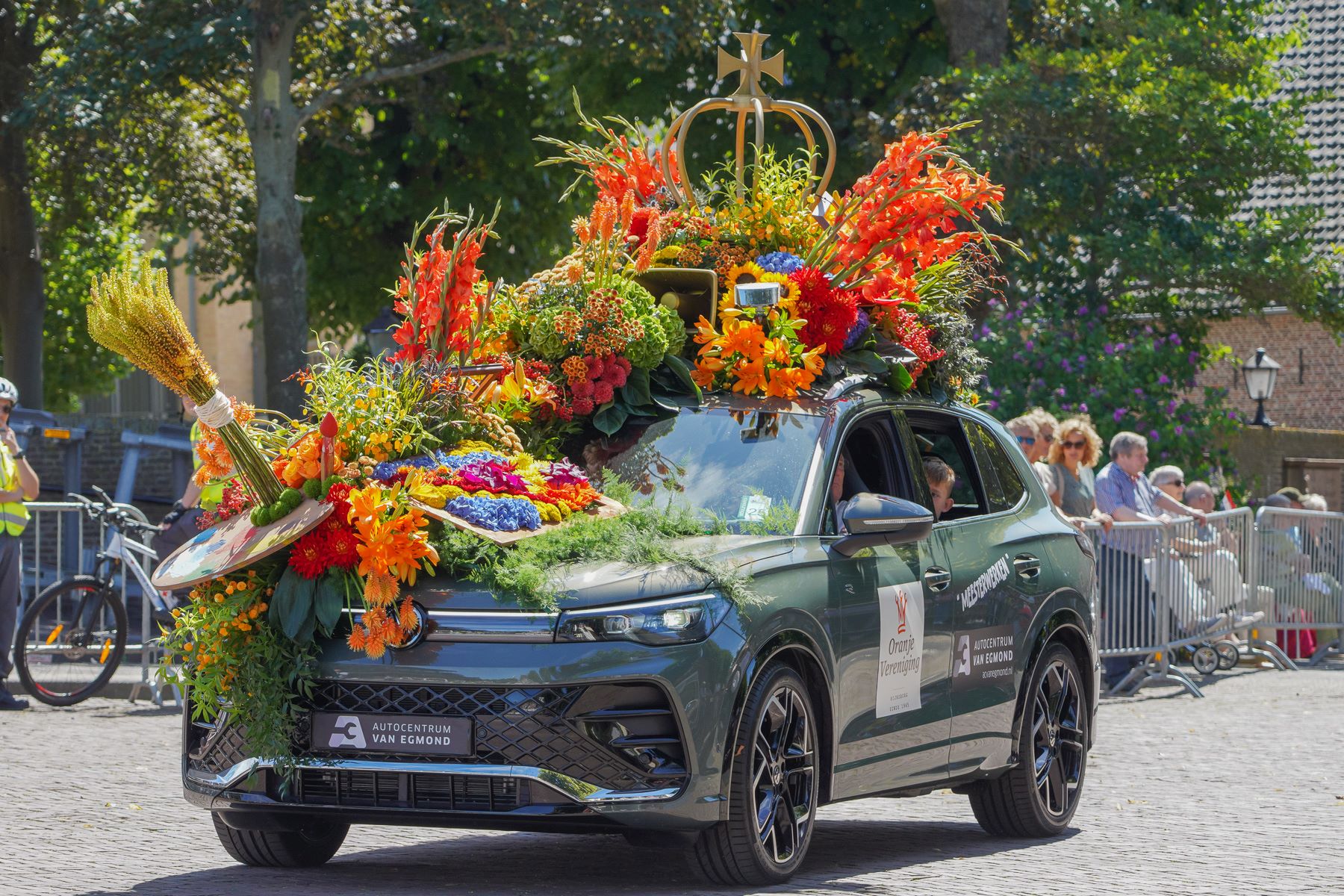 Dit is de route van de Flower Parade Rijnsburg 2025