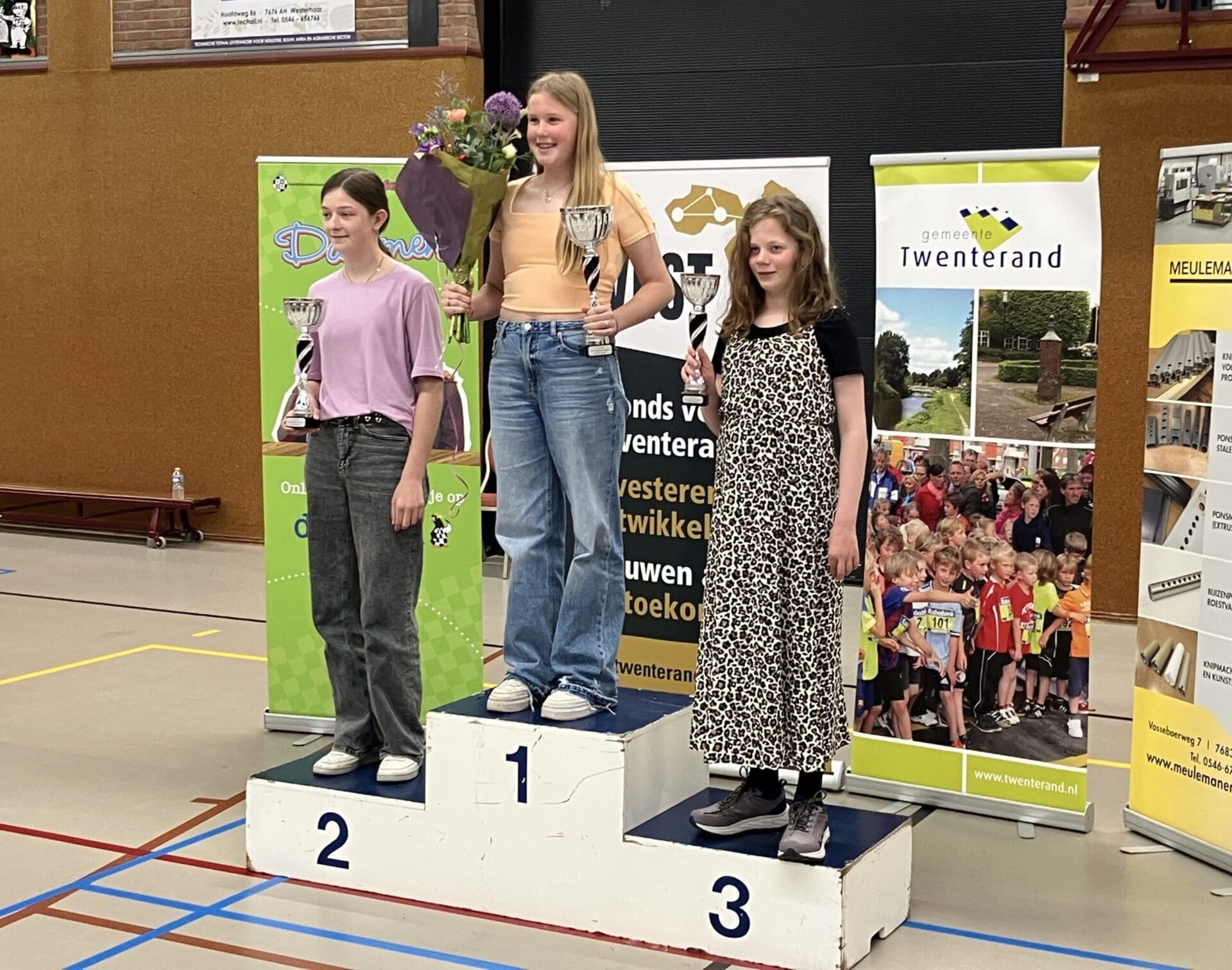 Podium NK pupillen