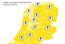 Code geel voor Zuid-Holland wegens onweersbuien