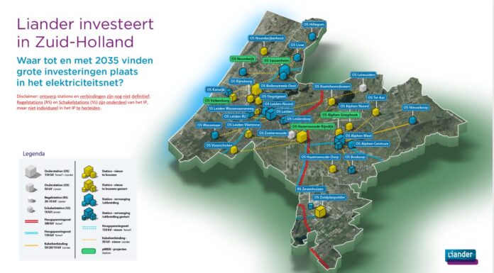 Liander investeert in Zuid Holland €535 miljoen