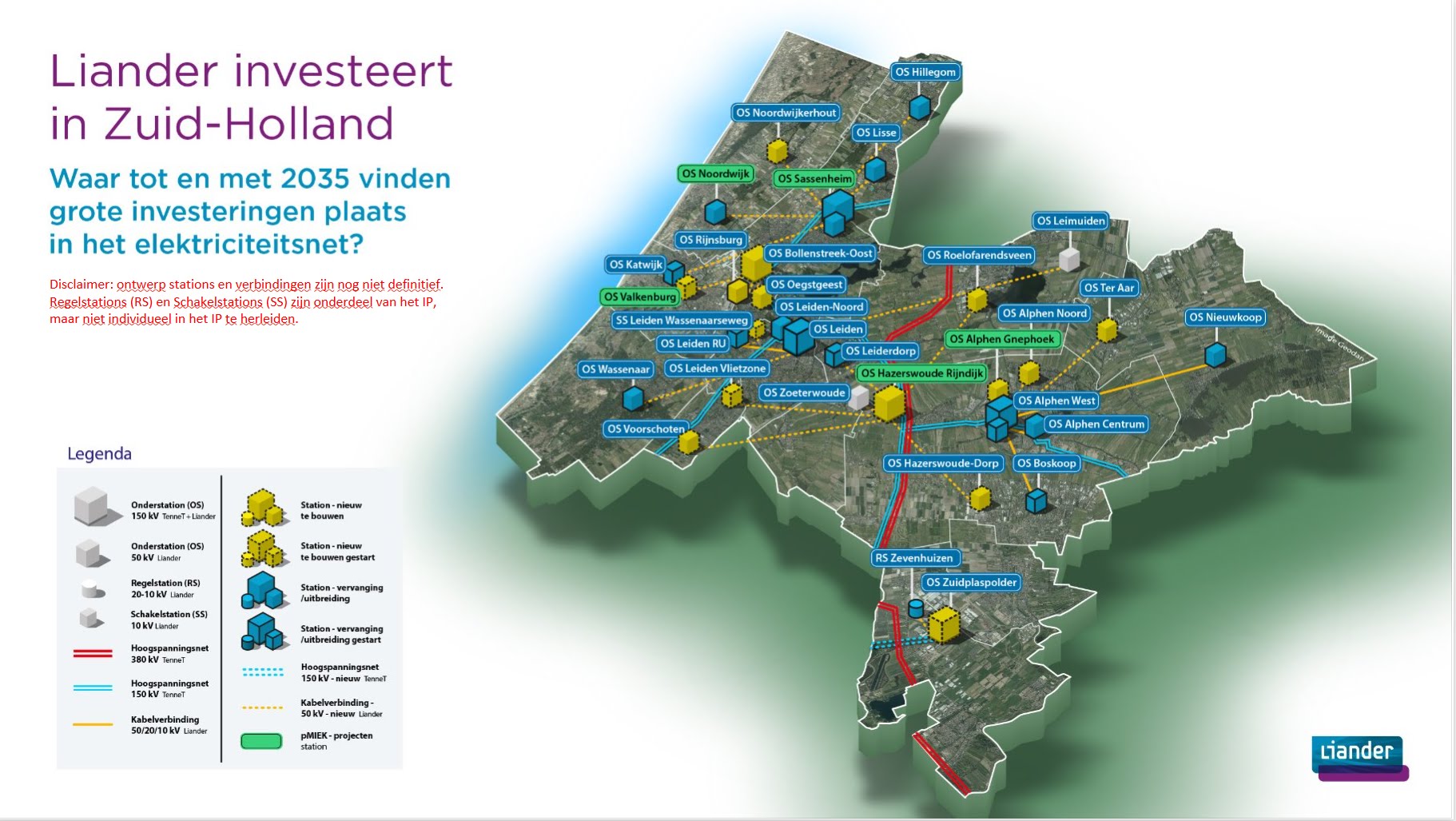 Liander investeert in Zuid Holland €535 miljoen