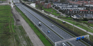 N206 richting Katwijk avond en nacht dicht