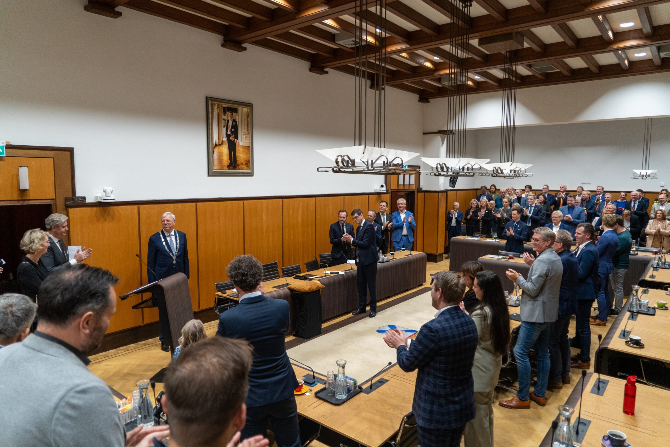 Afscheid burgemeester Cornelis Visser