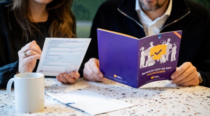 Vanaf vandaag ontvangen ruim 8,5 miljoen huishoudens het Informatieboekje ‘Bereid je voor op een noodsituatie’