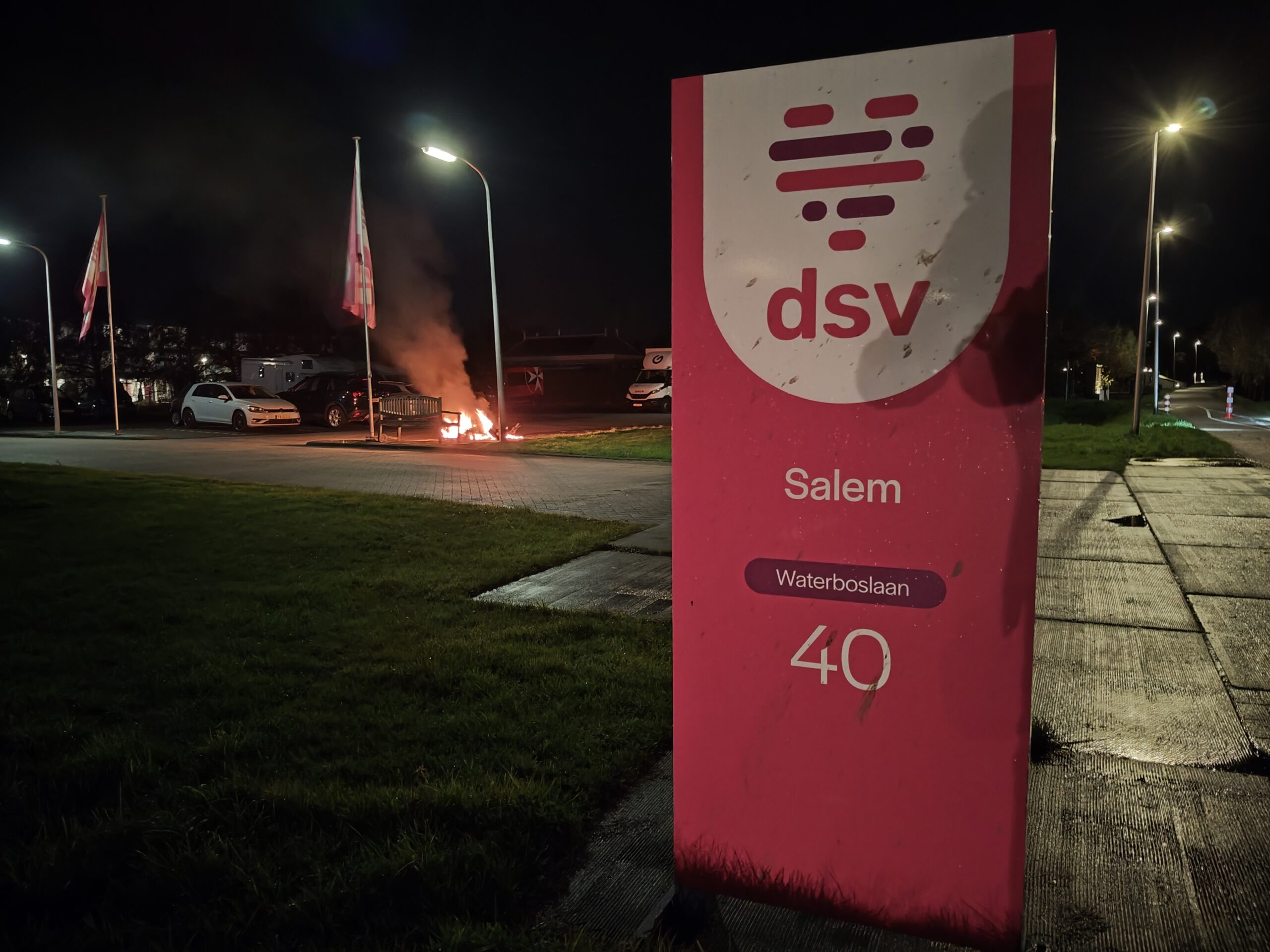 Fatbike brandt uit bij woonzorgcentrum in Rijnsburg