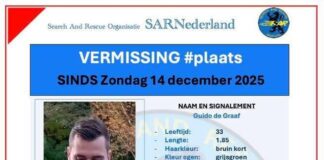 Katwijker (33) sinds zondag vermist