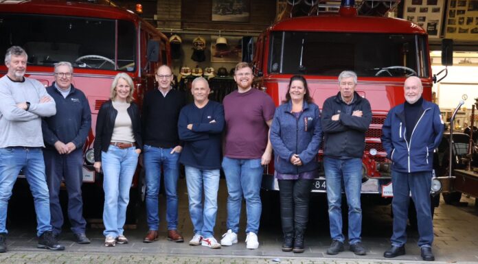 CDA op bezoek bij Stichting Historisch Brandweermaterieel Katwijk