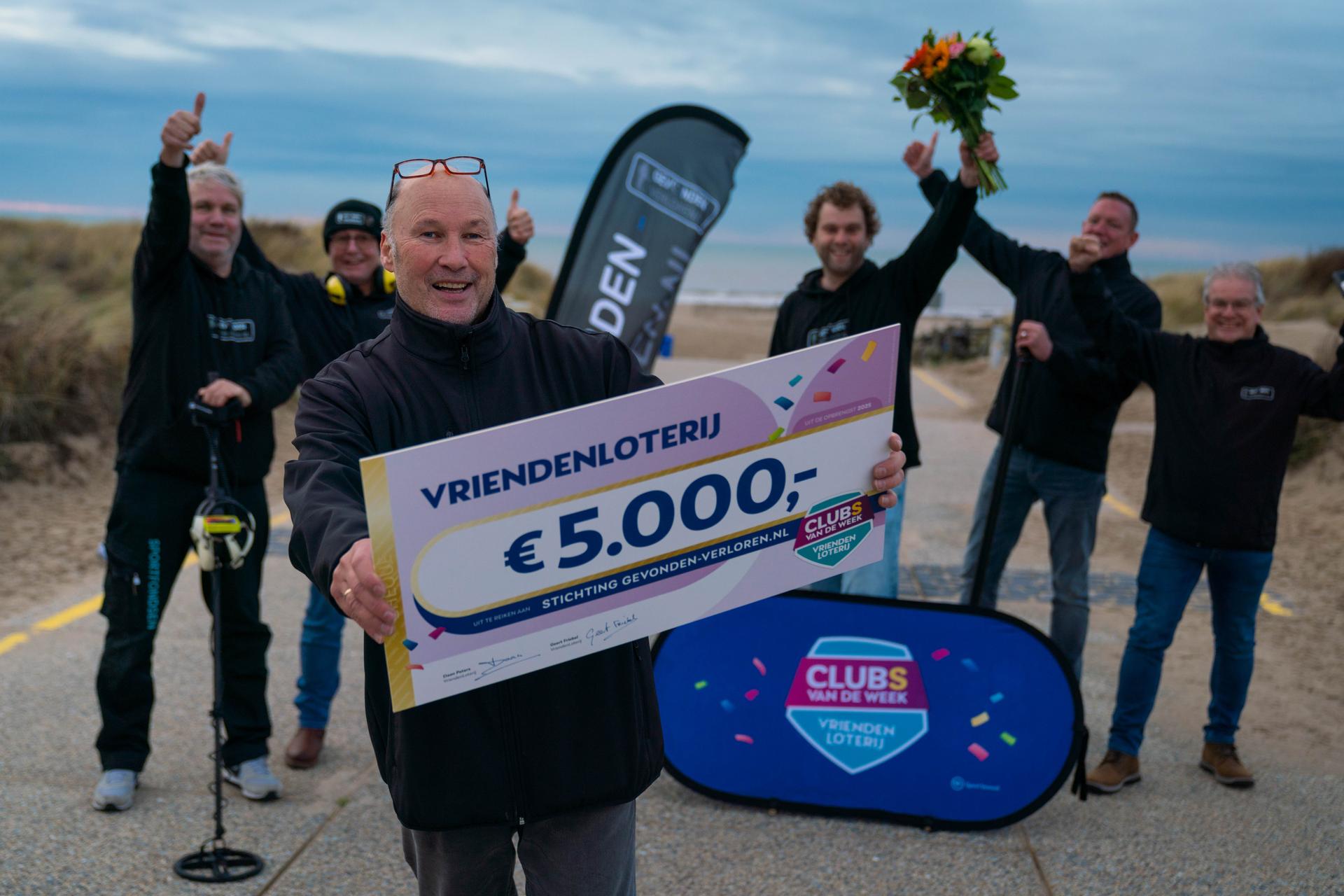VriendenLoterij steunt Stichting Gevonden-Verloren met 5.000 euro