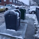 Papiercontainers tijdelijk afgesloten rond jaarwisseling