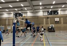 RVV sluit volleybaljaar af met 3-2 zege op DIOS