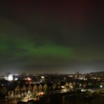 Noorderlicht goed te zien in Katwijk