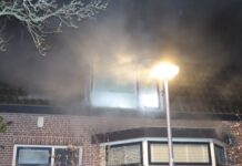 Veel rookontwikkeling bij brand in Rijnsburgse woning, kat gered