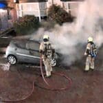 Auto uitgebrand in Rijnsburg
