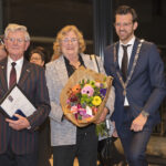 Erepenning gemeente Katwijk voor Dirk de Jong