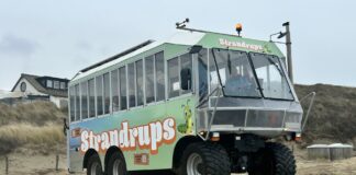Zonnebloemers met de Strandrups naar zee