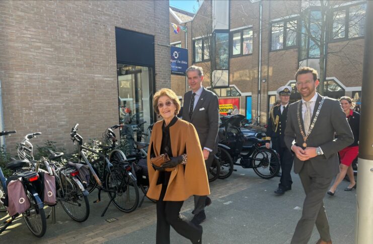 Prinses Margriet bezoekt expositie “Varen voor Vrijheid”