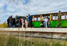 Na instorten oever rijdt stoomtrein nog altijd geen volledig rondje