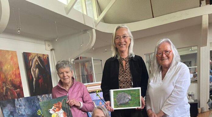 Marianne van Steenbergen wint Art-Ship penseel
