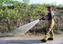 Duin in brand