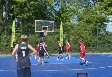 Basketbalveld Sporthal Rijnsoever toneel voor 3×3-basketbalcompetitie