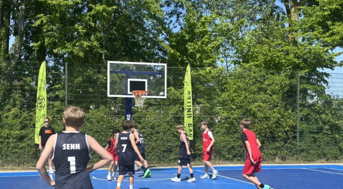 Basketbalveld Sporthal Rijnsoever toneel voor 3×3-basketbalcompetitie