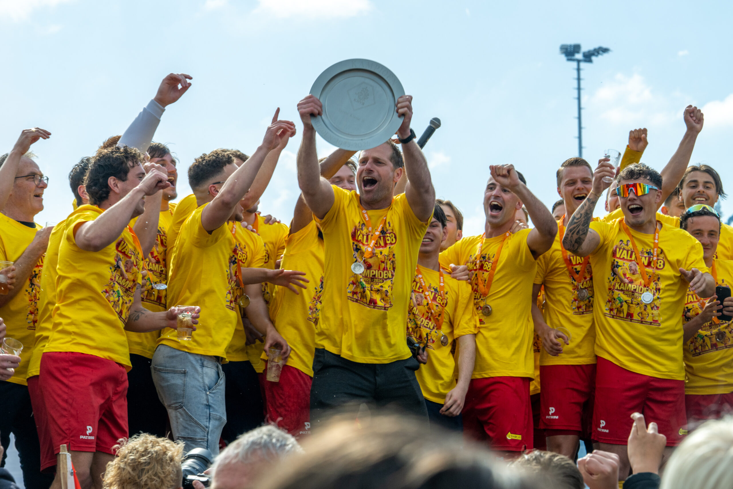 Valken ’68 kampioen van de eerste klasse
