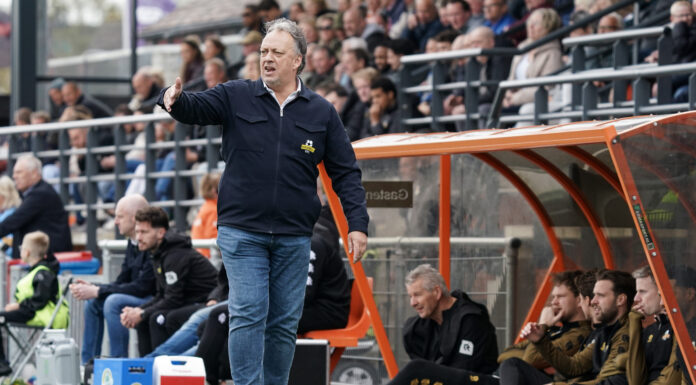 René van der Kooij: volgend jaar spelen om de titel vv Katwijk v Rijnsburgse Boys - Tweede Divisie Competitie