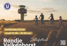 Fietsen door Valkenhorst op 25 juni