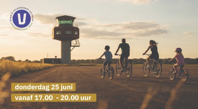 Fietsen door Valkenhorst op 25 juni