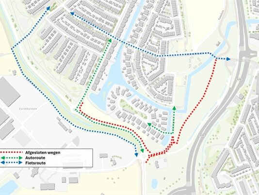 Verkeershinder rond Zwenkgras