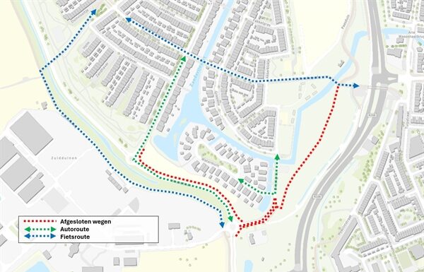 Verkeershinder rond Zwenkgras
