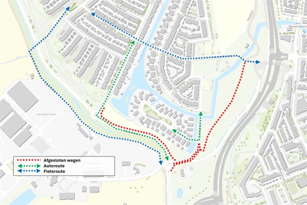 Verkeershinder rond Zwenkgras